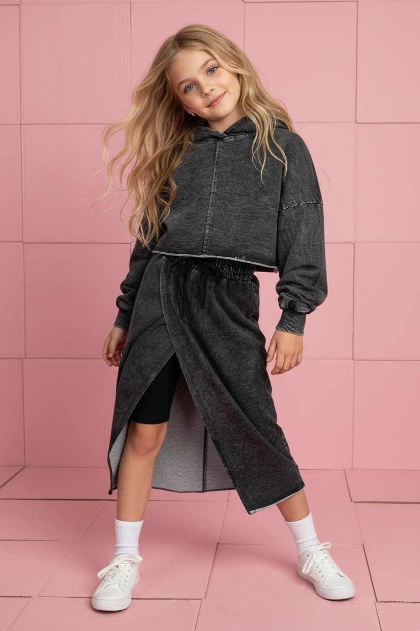 Komplet 3w1 kolarki, bluza , spódnica Just Walk - obrazek 5