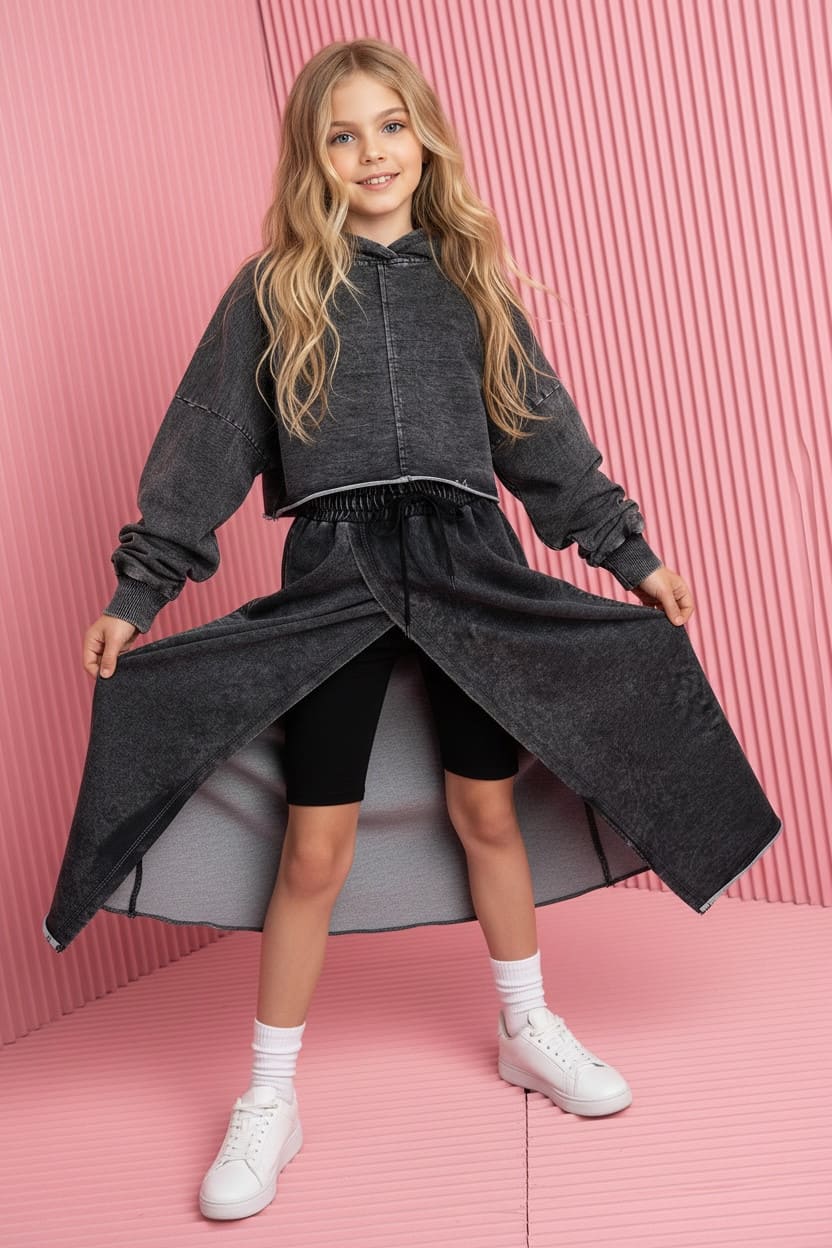 Komplet 3w1 kolarki, bluza , spódnica Just Walk - obrazek 8
