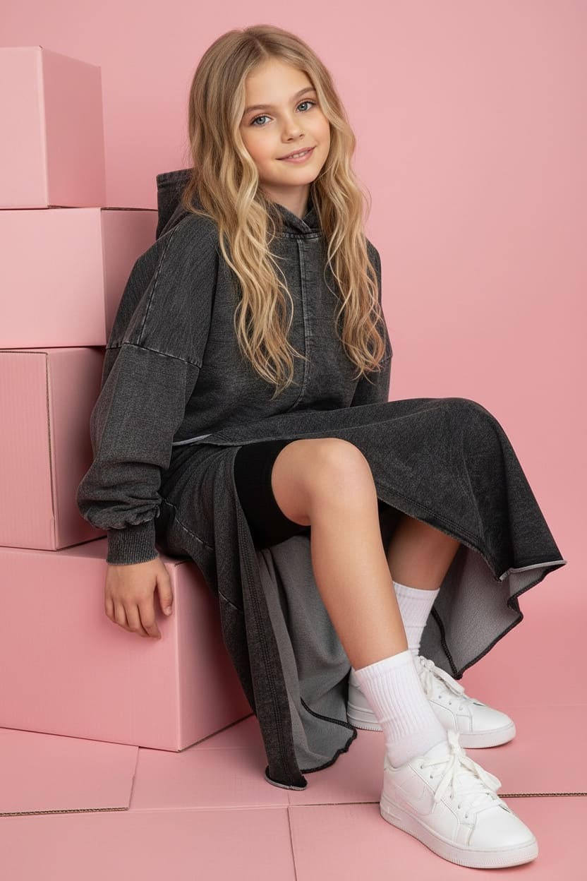 Komplet 3w1 kolarki, bluza , spódnica Just Walk - obrazek 7