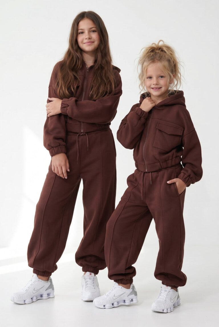 Komplet bluza i spodnie Gigi Brąz