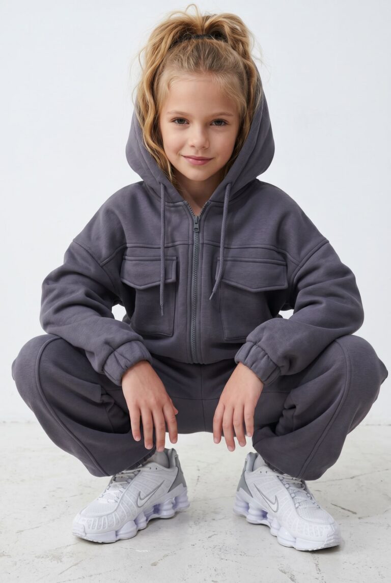 Komplet bluza i spodnie Gigi Grafit