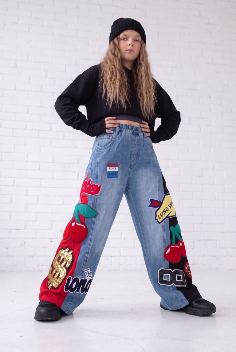 Spodnie jeansowe Red and Black dla dziewczynki