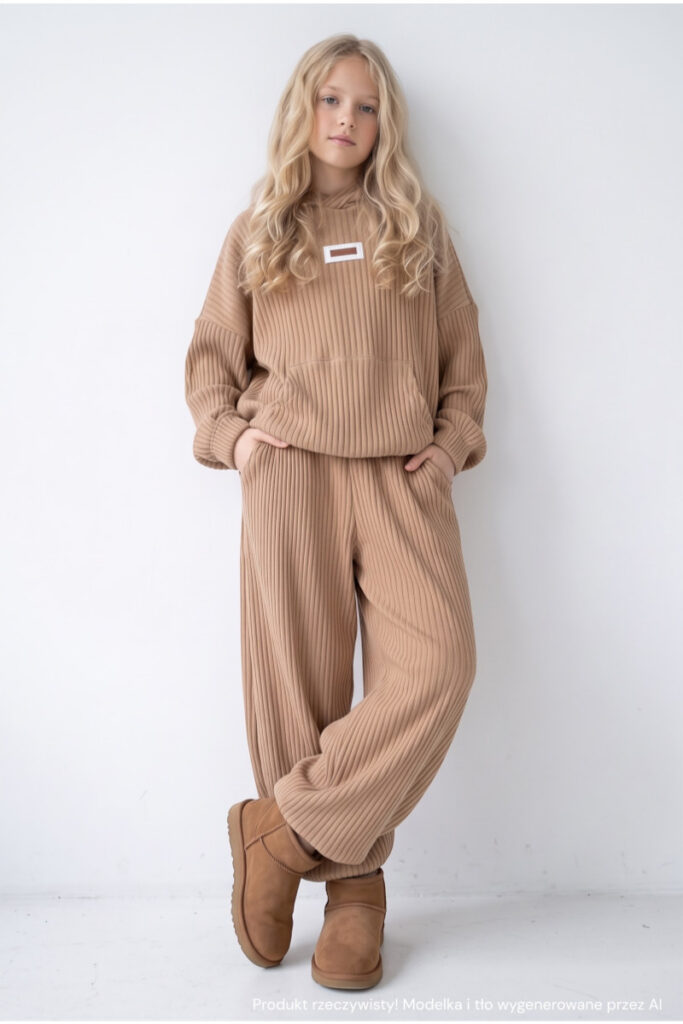 Komplet dla dziewczynki Rita camel